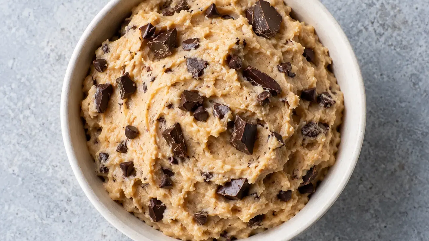 Cookie dough aux pois chiches