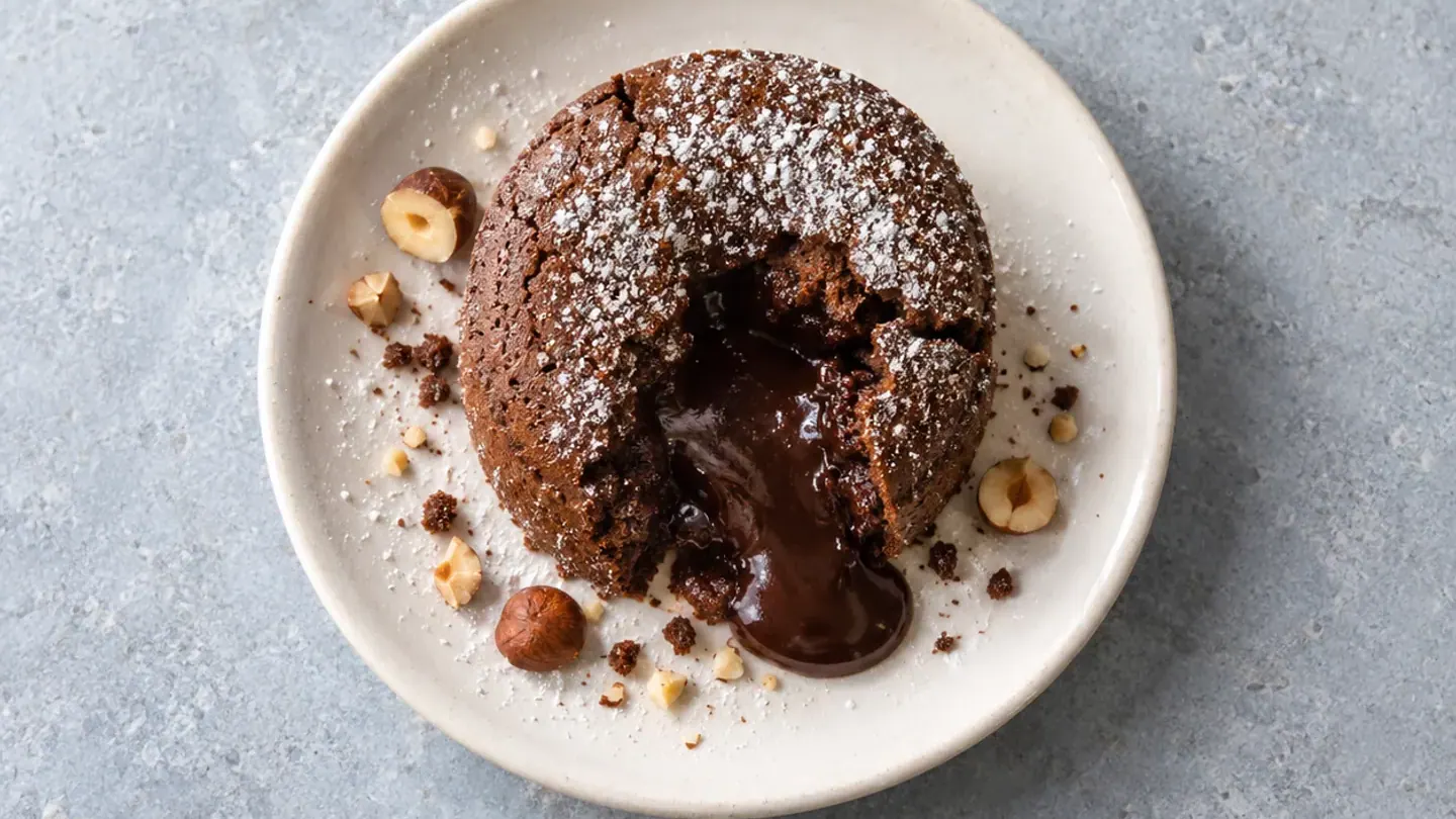 Petits fondants chocolat-noisette