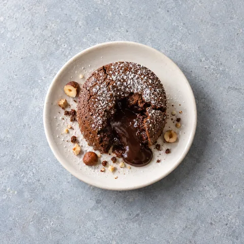 Petits fondants chocolat-noisette